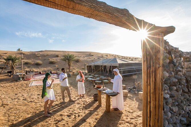 Morning Falconry & Nature Desert Safari with Transfers from Dubai - Breakfast in the Bedouin Camp: Small Food, Big Mood