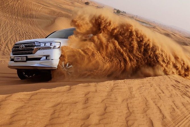 Morning Thrill: Exciting Desert Safari Adventure Camel Ride Dubai - The 4x4 dune bashing ride: how to enjoy the wild part