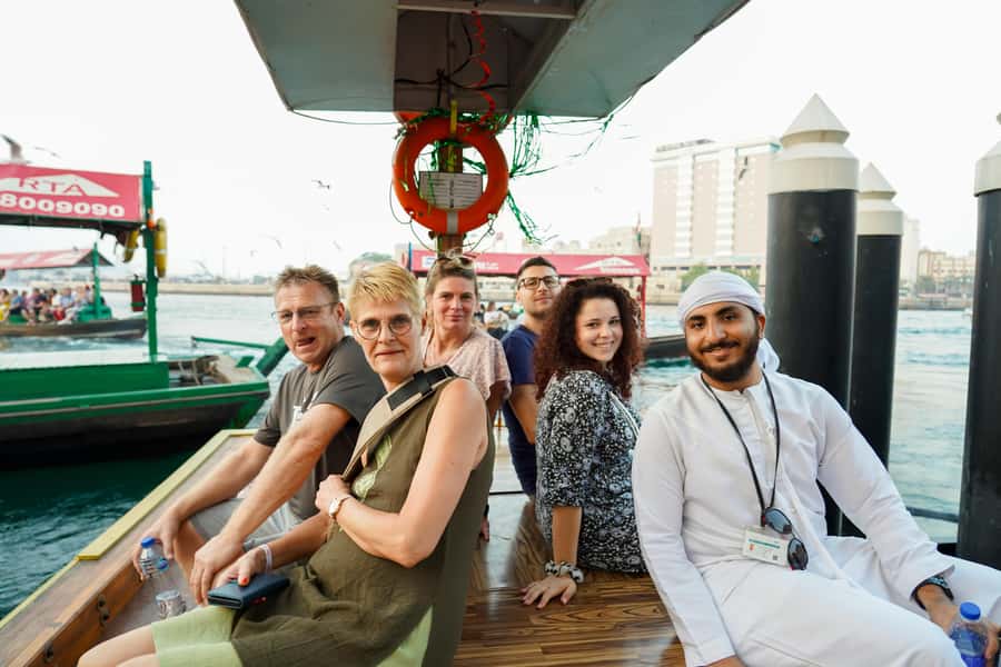 Old Dubai: Premium Guided Tour with Street Food & Abra Ride - Bur Dubai market side, then the Abra dock transfer