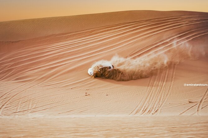 Overnight Desert Safari with BBQ Dinner & Breakfast Abu Dhabi - Bedouin-Style Tents for Rest, Then a Sunrise and Light Breakfast