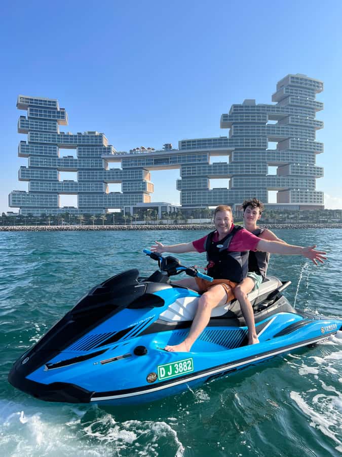 Palm Jumeirah: 1.5-Hour Guided Jet Ski Tour - Getting started at Fishing Harbor 1, Jumeirah 4