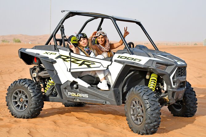 Premium Desert Safari Dune Buggy Camel Ride Sandboard & BBQDinner - Morning transfer, Lahbab, and the first wave of dunes