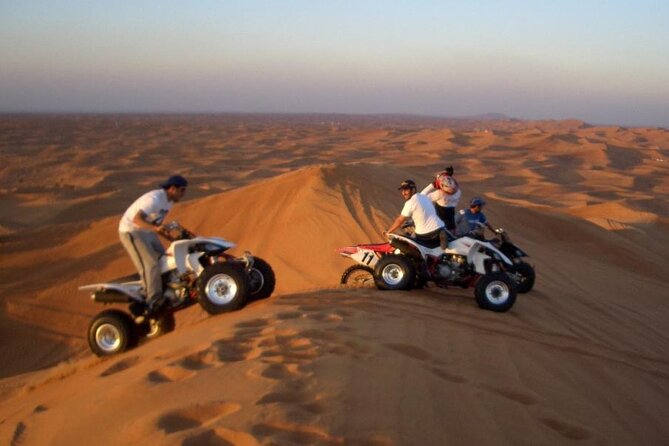 Private 4Hour Desert Adventure: Dune Bashing, Camel Ride & Photos - Optional quad biking or dune buggy: choose your thrill level