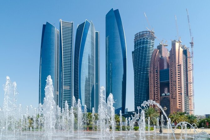 Private Abu Dhabi City Tour with Sheikh Zayed Moque - Yas Island drive views you might not expect to matter
