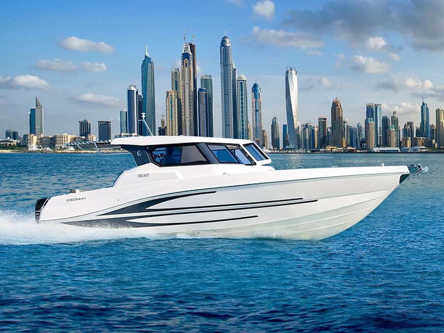 Private Boat Dubai: 36ft - Your Cruise Route: Jumeirah Beach Residence to Atlantis