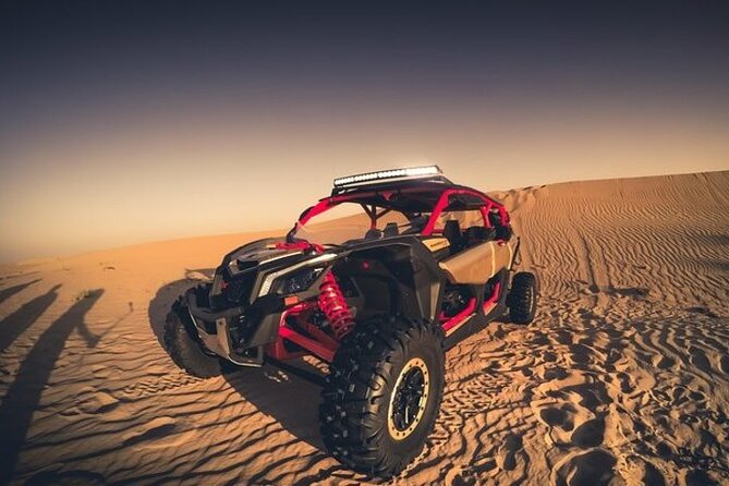 Private Can-am Maverick X3 Turbo Driving in Dubai - The 4-Hour Flow: Pickup, Water, Helmet On, Track Leading, Then the Main Drive