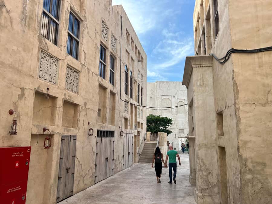 Private Dubai Old Town Tour,street food,Boat & Museums - Al Fahidi Fort: the history stop that gives you context