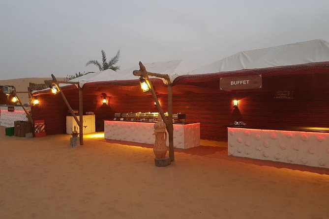 Private Evening Desert Safari with BBQ Dinner Dubai - Dinner Under the Stars: BBQ Buffet Plus Tanoura and Belly Dancing