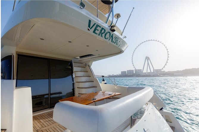 Private Yacht Cruising Rental from Dubai Marina - Salon comfort and the stereo system, where to actually relax