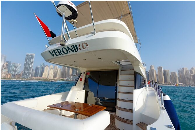 Private Yacht Cruising Rental from Dubai Marina - Value check: $450 per group up to 19, what you should calculate