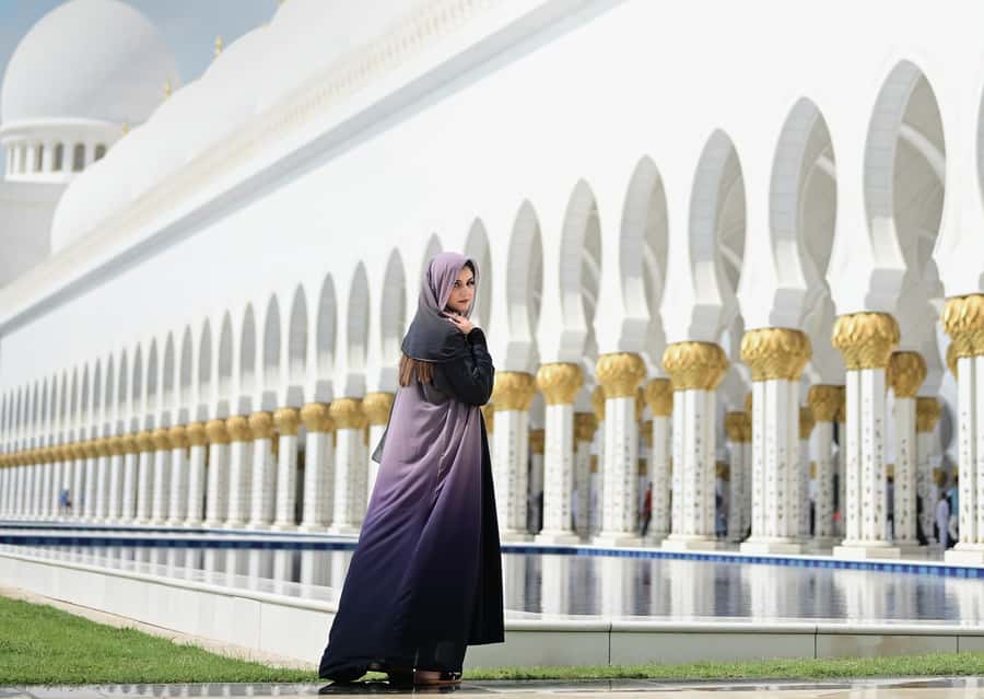 Professional Photoshoot at Sheikh Zayed Mosque - Your photo delivery: gallery access in 48 hours