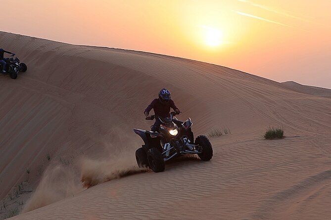 Quad Bike Tour Abu Dhbai - Private quad biking, paced to your skill