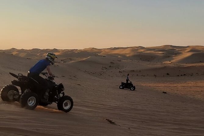 Quad biking tour with or without pick and drop(Abu dhbai ) - ATV instruction and safety talk, fast to start, then you learn by riding