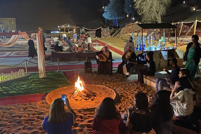 RAK Desert Safari and BBQ Dinner with RAK pick up - The Bedouin Welcome Touches: Coffee, Dates, and Henna