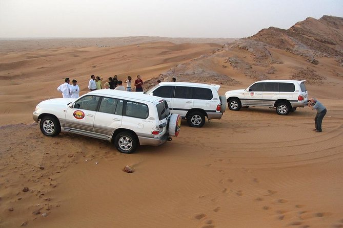 Ras Al Khaimah Desert Safari with Dune Bashing, Belly Dance and BBQ Dinner - Sunset watch: the built-in lighting advantage