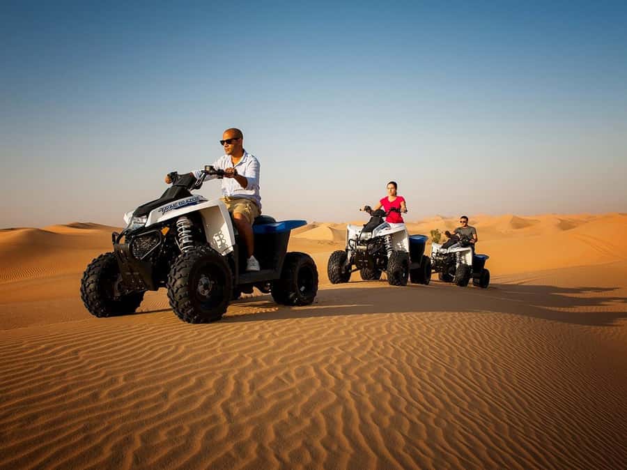 Ras Al Khaimah: Guided Quad Bike Tour - Bedouin Oasis check-in: forms, waivers, and how you learn the quad