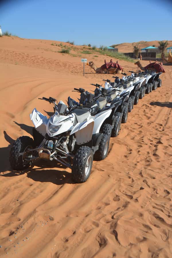 Ras Al Khaimah: Guided Quad Bike Tour - How long should you book for if you want more adrenaline?