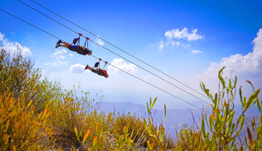Ras al Khaimah: Jais Flight - World's Longest Zipline Ticket - Getting to Jais Adventure Park and the Welcome Center Shuttle