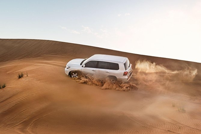 Red Dune Desert Safari with BBQ Dinner, Sand Boarding Dance Shows - A 3pm Desert Reset From Your Dubai Hotel