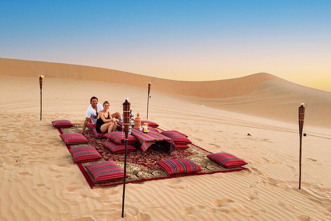Romantic Private Dune Dinner Abu Dhabi - Pickup and the drive out from Abu Dhabi to the desert