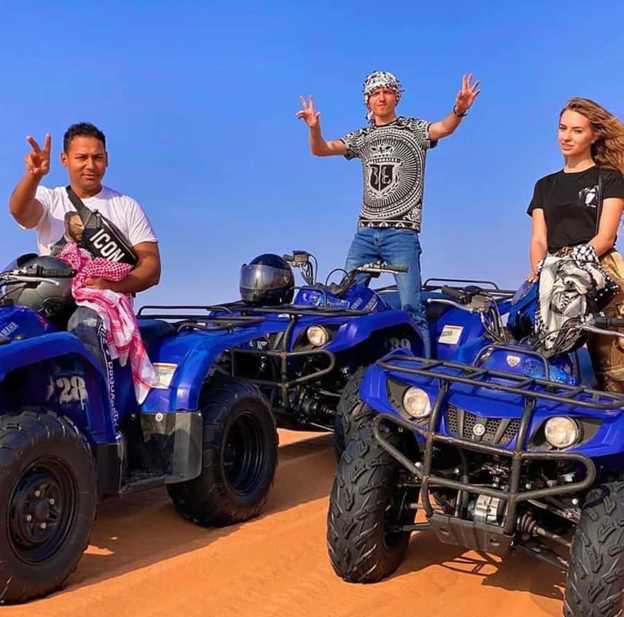 Sharjah: Four-Wheeling in the Sahara on a Grizzly 350 CC - Sharjah Sahara on a Grizzly 350: What the ride is really about