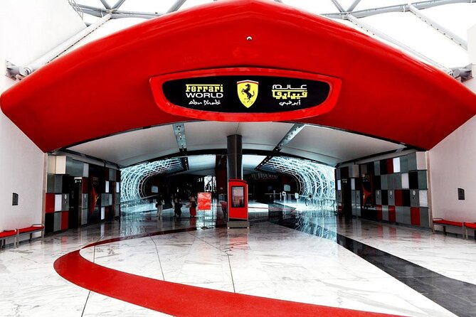 Skip the line Ferrari World Abu Dhabi Tour - Getting there from central Dubai, with the comfort you’ll thank yourself for