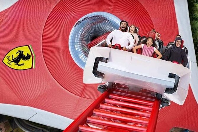 Skip the Line Ferrari world ticket with Pickup and drop off - Inside the day: what your 6 to 7 hours can feel like