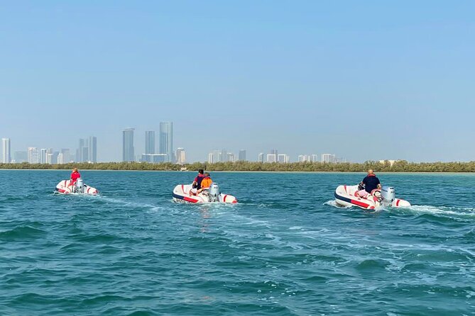 Small-Group Self-Drive Speedboat Tour in Yas Island Mangroves - Heritage Island: traditional UAE architecture with animal sightings nearby
