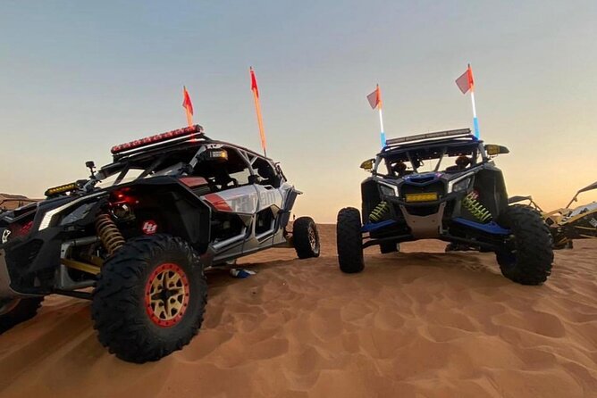 Small-Group UTV Desert Adventure with Camel Ride Experience - Sandboarding plus guide help: the best photos are part of the package