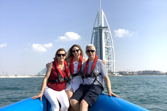 Speedboat Dubai: 60 Mins Guided Burj Al Arab & Atlantis Tour - Atlantis and Aquaventure: two famous stops in minutes