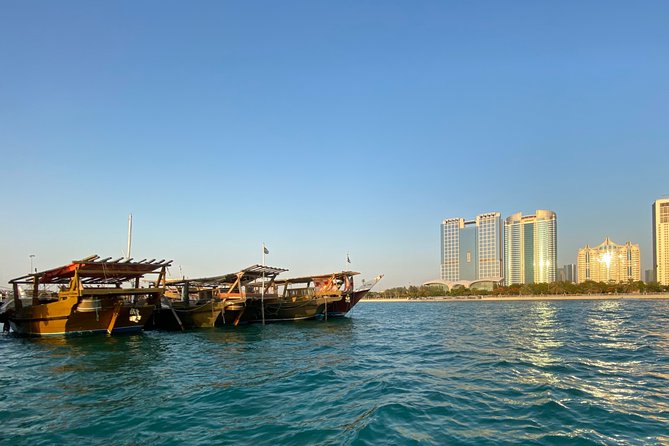 Sunset Corniche Cruise - 2 hours trip - Sailing the Abu Dhabi Corniche at 5:00 pm, small-group style