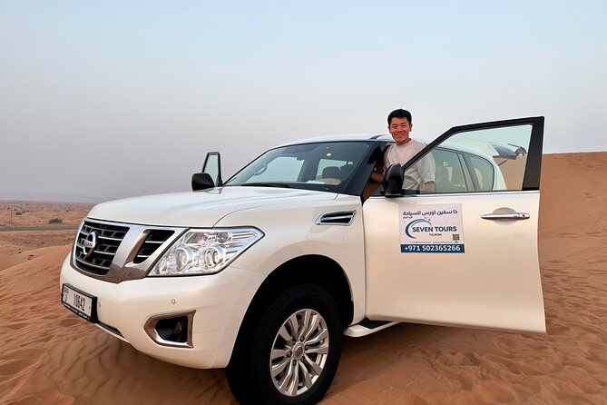 Sunset Desert safari with Camel Ride Sand Board & BBQ Dinner - The entertainment shows: Arabic music and a full evening schedule