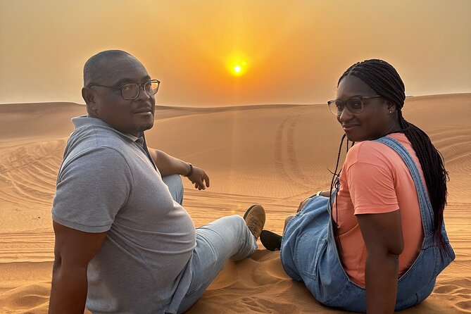 Sunset Desert safari with Camel Ride Sand Board & BBQ Dinner - Timing, duration, and why the pickup matters in Dubai