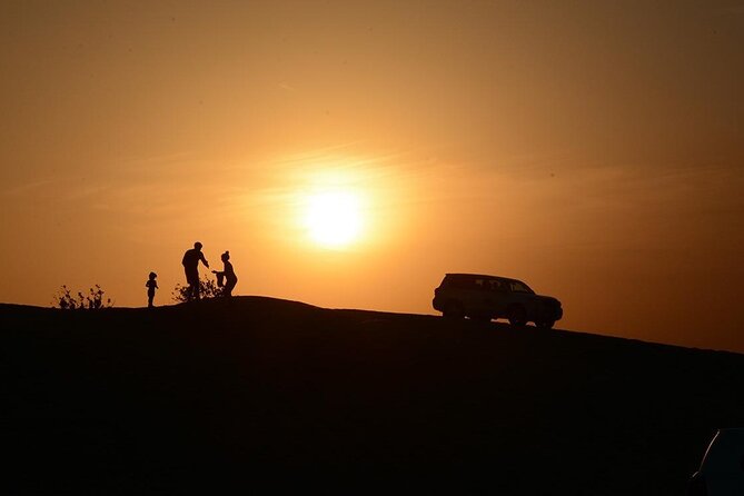 Sunset Evening Safari,Camel ride,live shows and BBQ Dinner with No Hidden Charge - Getting picked up in a luxury 4x4 SUV, and why it matters
