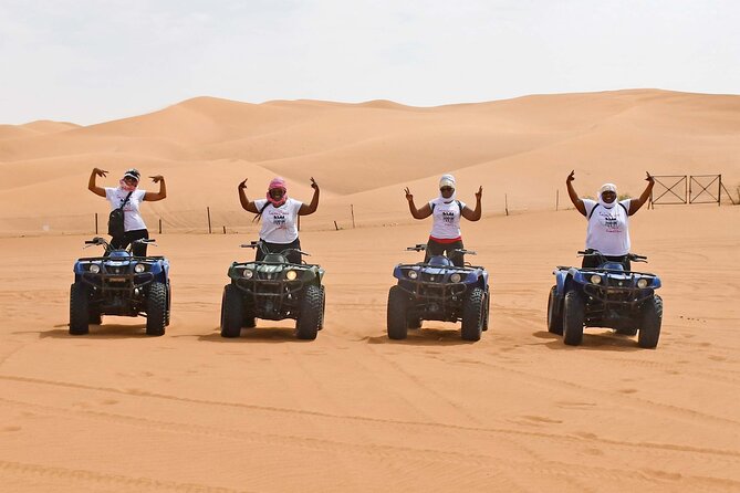 Sunset Quad/Buggy Tour & BBQ Evening - Belly Dance, Tanoura, and Fire Show: How the Entertainment Lands