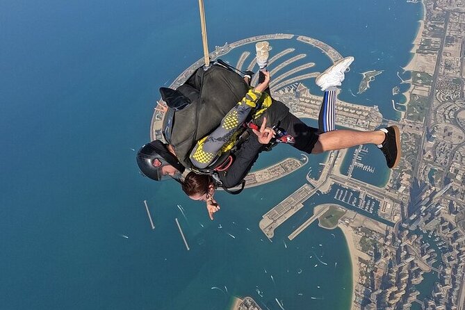 Tandem Skydive experience in Dubai - Photos and professionally edited video: value you can actually use later
