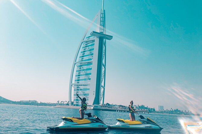 The Best Jet Ski in Dubai - 30 Minutes Burj Al Arab Tour - The Burj Khalifa view, even if you do not steer the skyline
