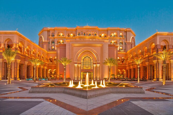 The Emirates Palace Private Afternoon Tea Experience Abu Dhabi - Pickup, meeting point, and private group comfort