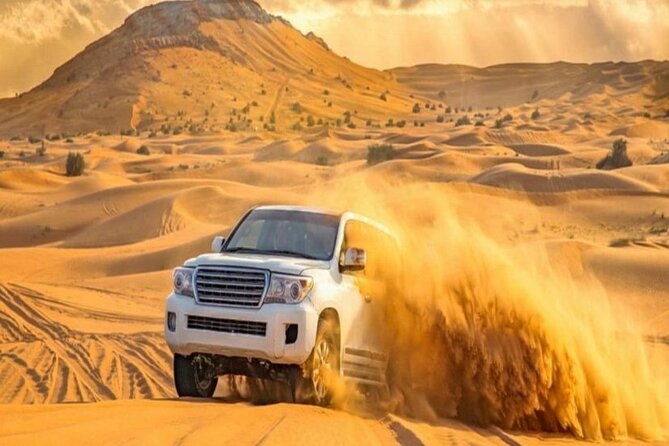Thrilling Desert Safari Dubai Adventure with Sand Boarding and Barbecue Dinner - Key Points to Know Before You Ride