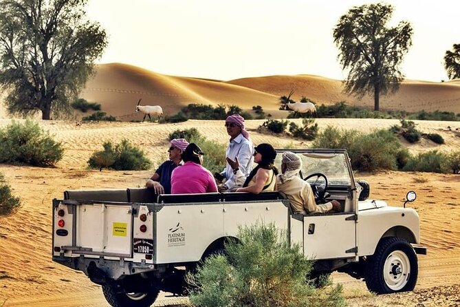 Thrilling Desert Safari Dubai Adventure with Sand Boarding and Barbecue Dinner - 4x4 Dune Bashing and Sandboarding: Timing, Thrills, and Safety Reality