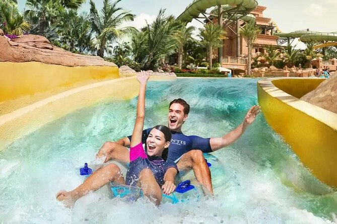 Ticket to Atlantis Aquaventure Waterpark & Combo - Raging Rapids energy vs. Lazy River calm