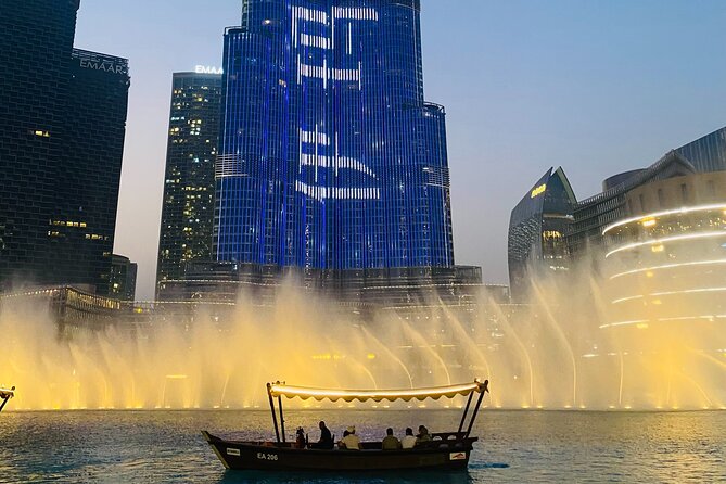 Traditional Abra Ride and Dubai Fountain Show at Burj Lake - Should you book this tour?