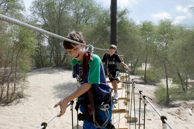Up to 4 Hour Admission on our Ziplines and Ropes Courses. - Tarzan Swings and Tree Swing Moments