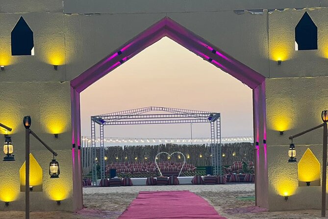 VIP Desert Safari Abu Dhabi with Private Seating Area - Camel farm stop: the gentle interlude before the adrenaline returns
