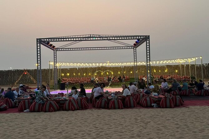 VIP Desert Safari Abu Dhabi with Private Seating Area - Dinner under a starlit sky: what “VIP” changes at the meal