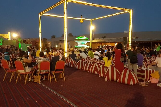 Vip Desert Safari Dubai with Camel Riding BBQ Dinner & Live Shows - Dinner under the stars: BBQ buffet, drinks, and show timing