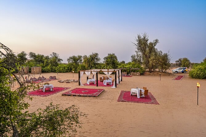 VIP Dubai Sunset Desert Safari: Camel Ride, BBQ, Unlimited Spirit - Key points before you go