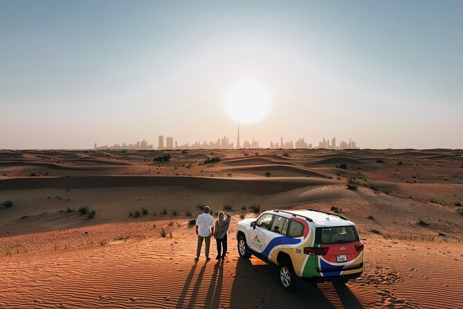 VIP Dubai Sunset Desert Safari: Camel Ride, BBQ, Unlimited Spirit - Entertainment that matches the time of day, plus stargazing