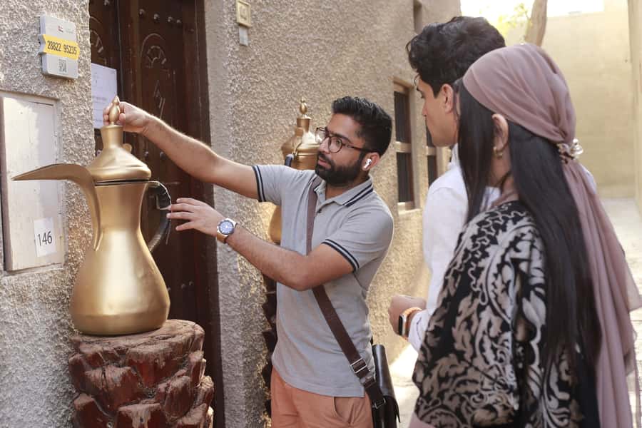 Walking Tour in Dubai. Souks, museums, Local Food Testing - Camel milk tea, camel milk chocolate, and street food taste: a practical intro to local flavors