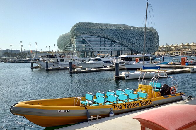 Yas Marina Guided Sightseeing Boat Tours - Jazeerat Al Sammaliyah Island: Fort-Like Architecture for Photos